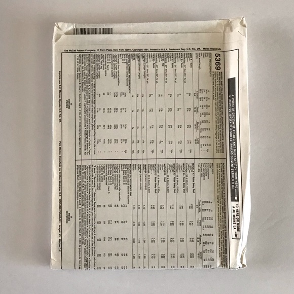 🧵3for12🧵 VTG McCall’s Pattern 5384 Child’s Jumpsuit Dress - Picture 2 of 3